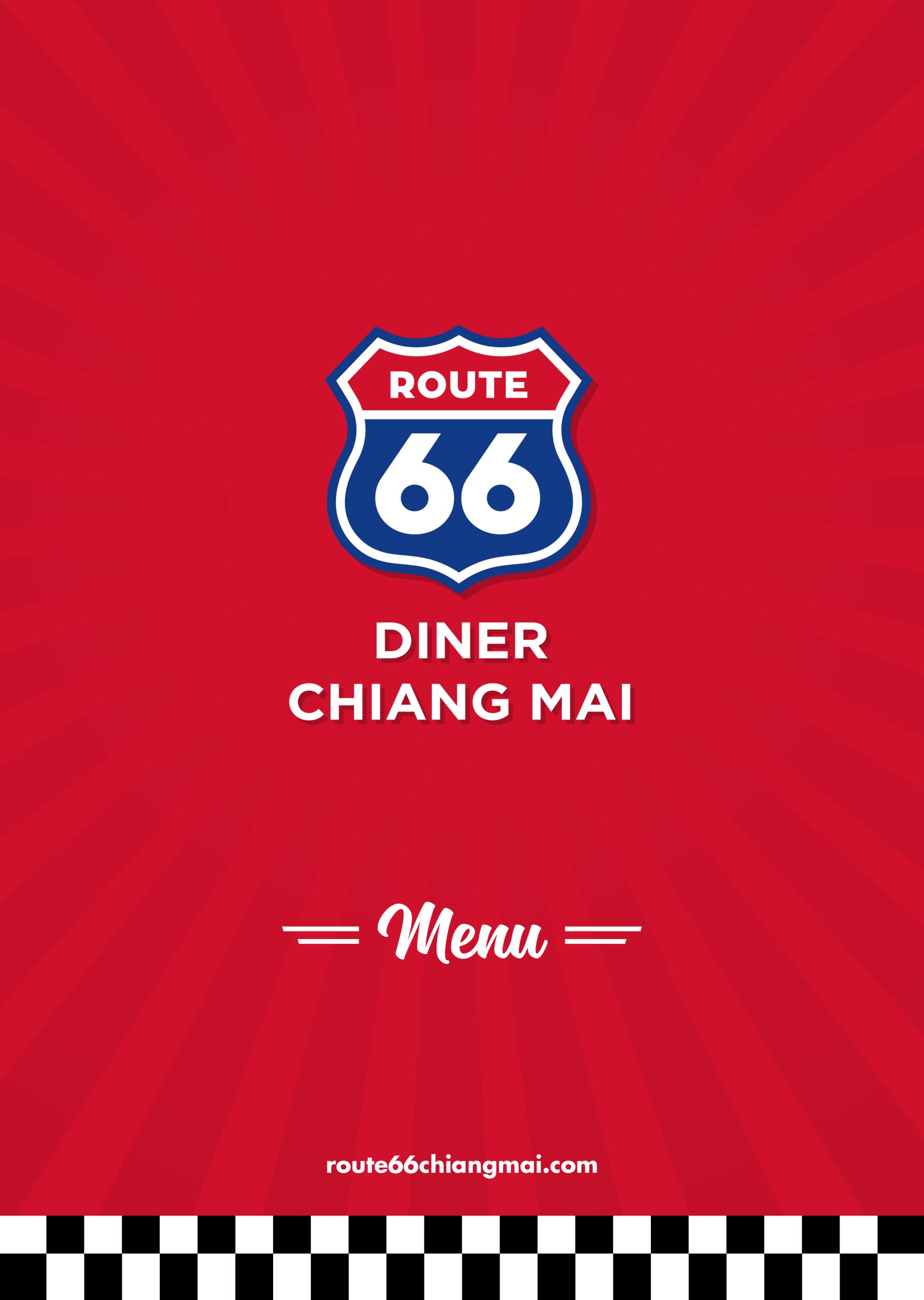 Menu - Route 66 Chiang Mai